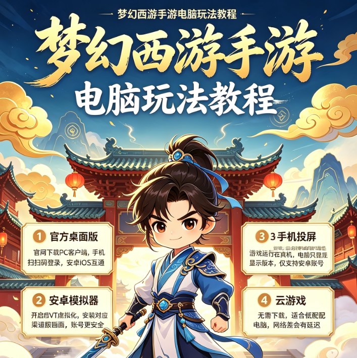 梦幻西游手游怎么在电脑玩（详细教程）